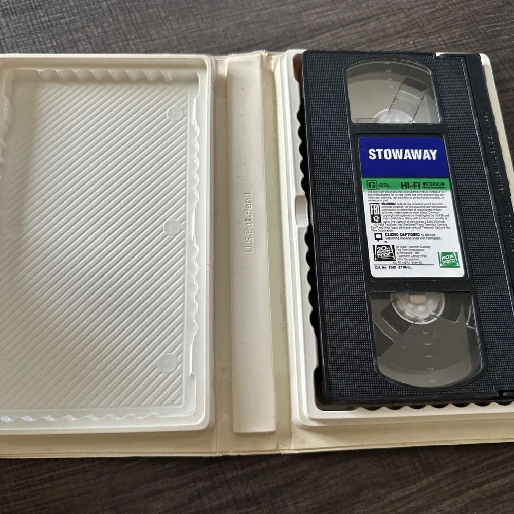 Vintage Shirley Temple Family Feature Color Version VHS Tapes Set Of 7